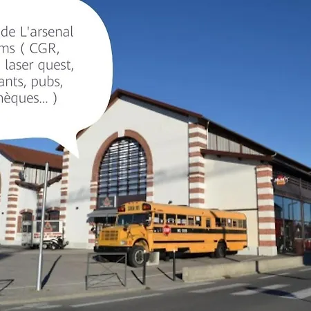 L'appartement 7 - Centre Ville-parking-tv-wifi Tarbes